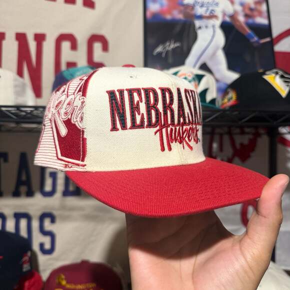 Sports Specialties Other - Vintage Sports Specialties Laser Nebraska Cornhuskers Snapback Hat